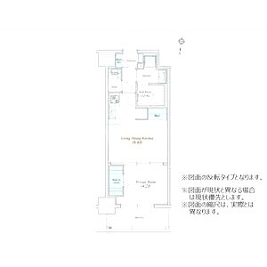 アーバネックス堂島の間取り図