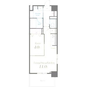 江坂 和の間取り図