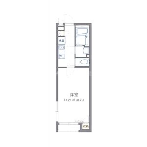 クレイノラ ルーチェの間取り図
