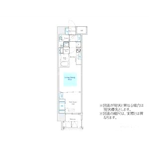 アーバネックス梅田中崎町の間取り図
