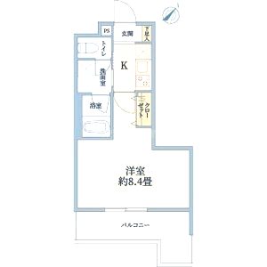 ウェルスクエア池田井口堂の間取り図