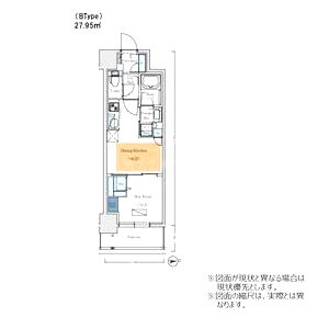 アーバネックス大阪天満橋の間取り図