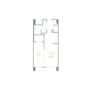 セリーゼ ウエストの間取り図