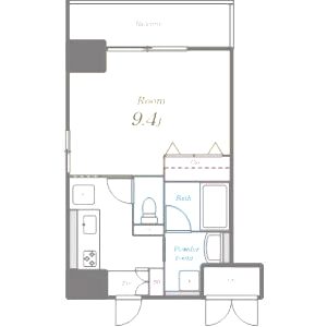 エスポアール福島の間取り図