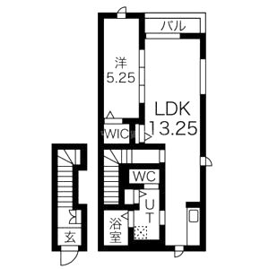 元町ハウスの間取り図