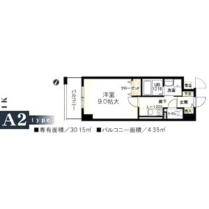 アーバングレースの間取り図