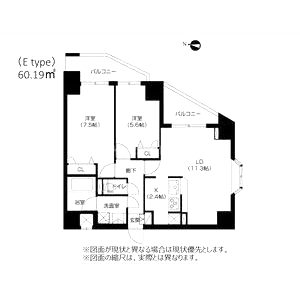 アーバネックス豊中桜塚の間取り図