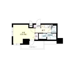 Dimus新大阪の間取り図