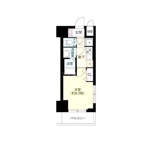 Dimus新大阪の間取り図