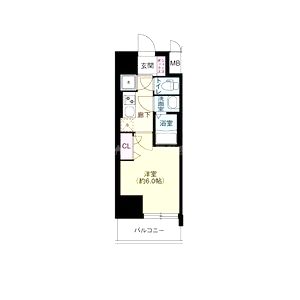 Dimus新大阪の間取り図