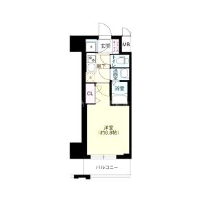 Dimus新大阪の間取り図