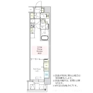 アーバネックス梅田中崎町IIの間取り図