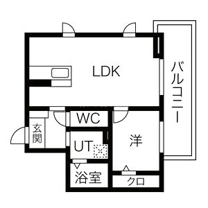 crest垂水の間取り図