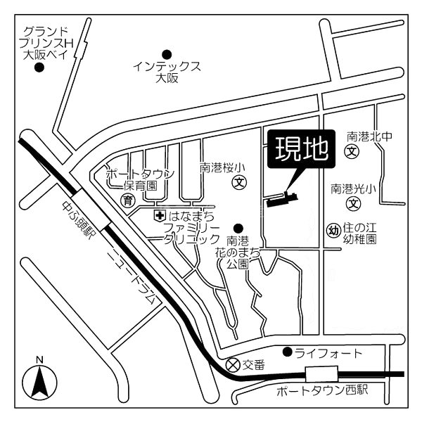 レ・ジェイド南港HANA-TERRACEの外観2枚目