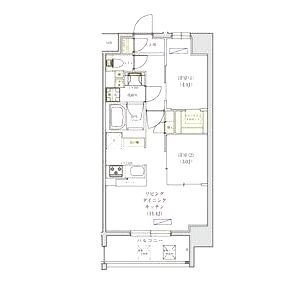 アーバネックス東梅田の間取り図