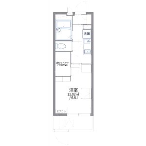 レオパレスVISTAの間取り図