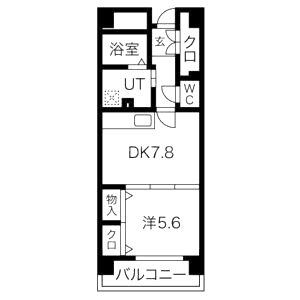 CASA FELICEの間取り図