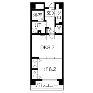 CASA FELICEの間取り図