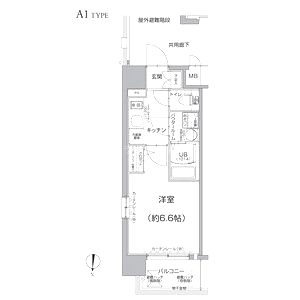 エスリードTENROKUの間取り図