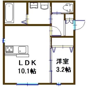 オリエンスの間取り図