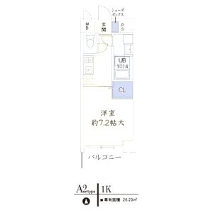 ラ・シャルム西宮本町の間取り図