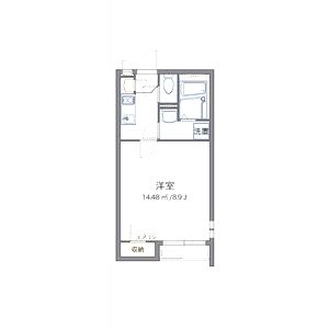 クレイノOOMURAの間取り図