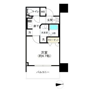 レオンコンフォート本町の間取り図