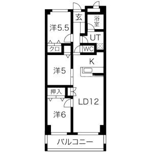 ジョイプレミオの間取り図