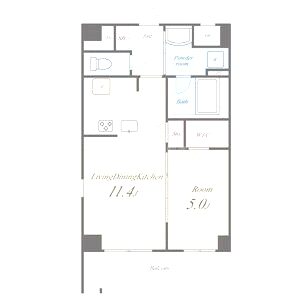 PLAISIR CAMPHRIER(プレジールカンフリエ)の間取り図