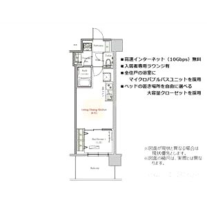 アーバネックス新町IIの間取り図