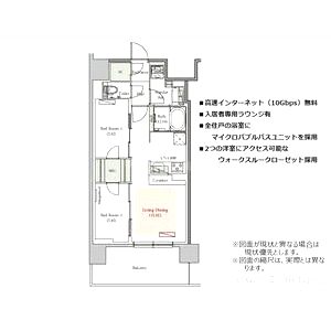 アーバネックス新町IIの間取り図