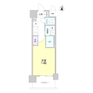comforespa新大阪の間取り図