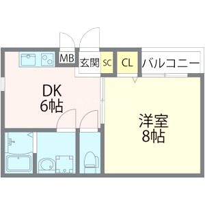 ノイヴェル布施の間取り図