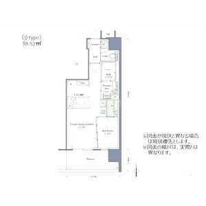 アーバネックス新町の間取り図