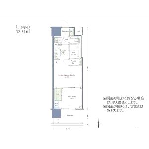 アーバネックス新町の間取り図