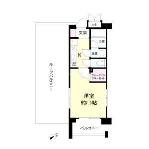 アーバングリーン神戸元町の間取り図