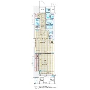 レシオス神戸クラルスの間取り図