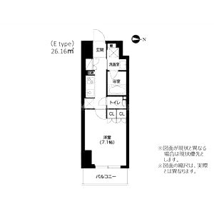 アーバネックス四ツ橋の間取り図