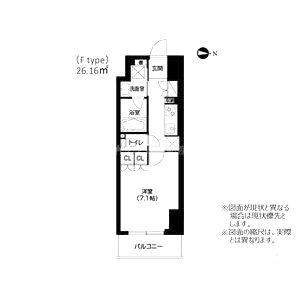 アーバネックス四ツ橋の間取り図