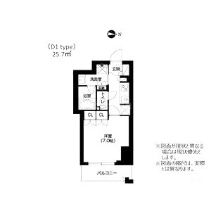 アーバネックス四ツ橋の間取り図