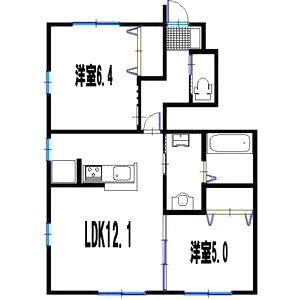 クオーレIIの間取り図