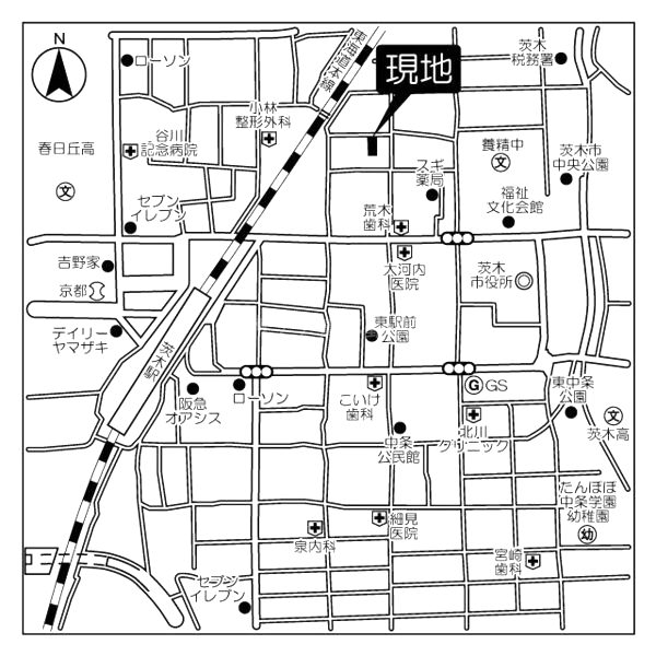 ウェルスクエア茨木駅前の外観2枚目