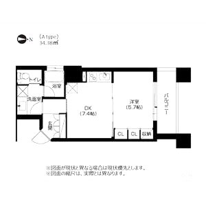 アーバネックス南堀江の間取り図