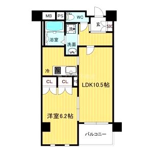 リアライズ 呉服町の間取り図