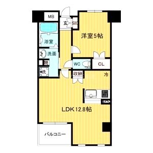 リアライズ 呉服町の間取り図