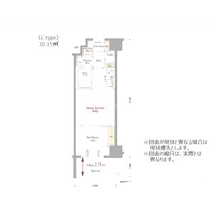 アーバネックス真田山の間取り図