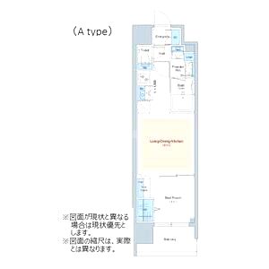 アーバネックス難波WESTの間取り図