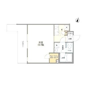 ウェルスクエア芦屋の間取り図