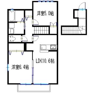 ル・アベニールの間取り図