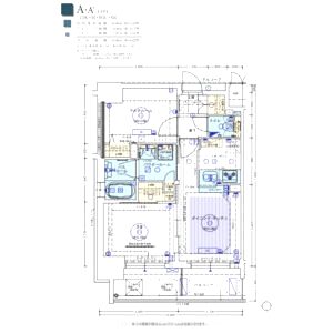 エステムコート難波Vブロードの間取り図